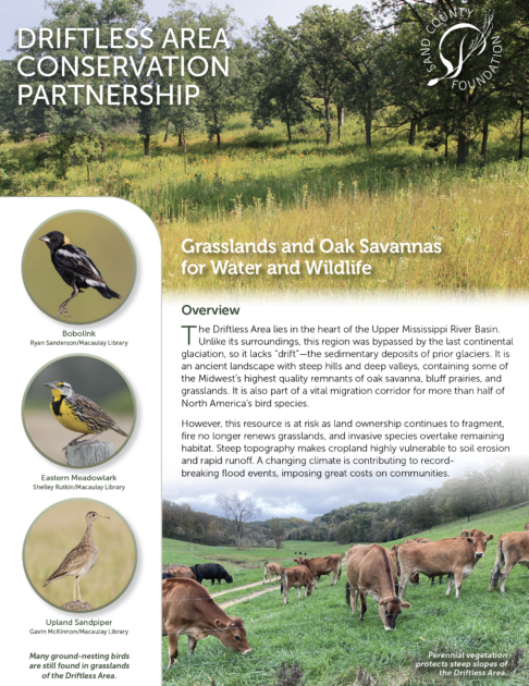 Driftless Area Conservation Partnership